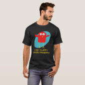 Ik krijg flappy als ik blij ben met grappig autism t-shirt (Voorkant volledig)