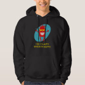 Ik krijg Flappy als ik blij ben met grappige autis Hoodie (Voorkant)