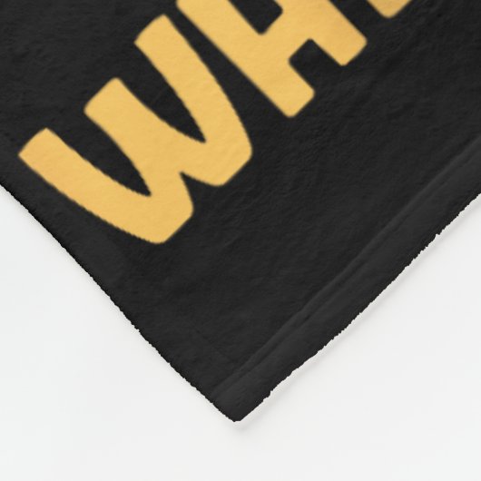 Ik krijg flappy als ik blij ben Schattigee vogel a Fleece Deken (Hoek)