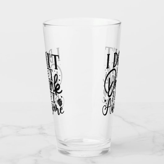 Ik krijg geen Drink prijsopgave Glas (Links)