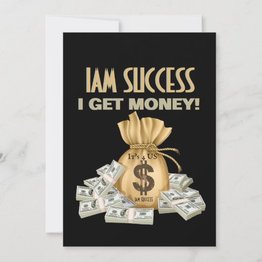 IK KRIJG GELD KAART (Voorkant)