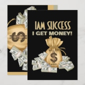 IK KRIJG GELD KAART (Voorkant / Achterkant)