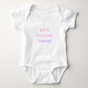 Ik krijg het van mijn Mama! Baby Onesie Romper