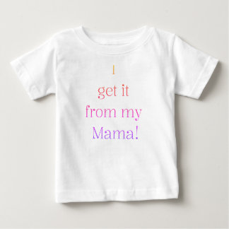 Ik krijg het van mijn mama grappige kids T-shirt