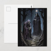 Ik krijg koude rillingen in het Bleke maanlicht Briefkaart (Voorkant / Achterkant)