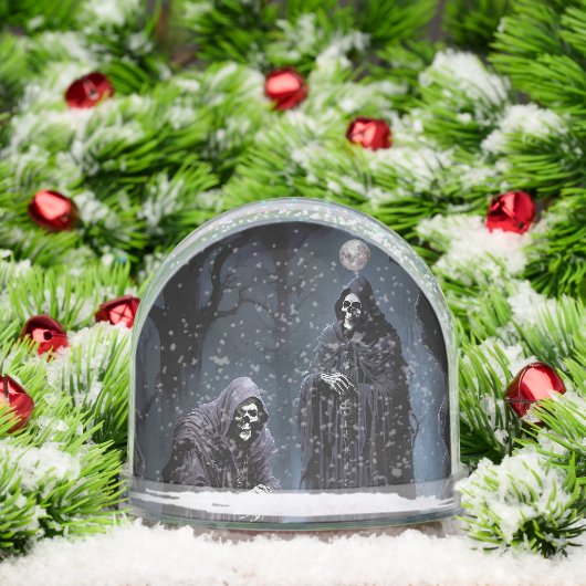 Ik krijg koude rillingen in het Bleke maanlicht Sneeuwbol (Kerstmis)