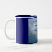 Ik krijg kracht, moed en vertrouwen... tweekleurige koffiemok (Links)