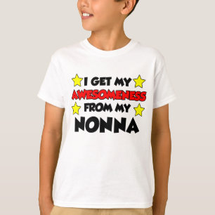 Ik krijg mijn bewustzijn van mijn nonna t-shirt