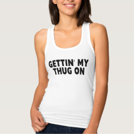 Ik krijg mijn duik aan, grappig tanktop