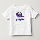 Ik krijg mijn GOOD LOOKS van mijn papa. Kinder Shirts (Voorkant)