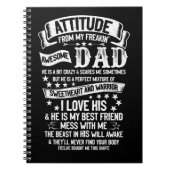 Ik krijg mijn houding van mijn Freakin Geweldige v Notitieboek (Voorkant)