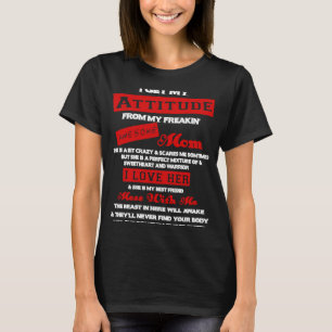 Ik krijg mijn houding van mijn vrijmakende Geweldi T-shirt