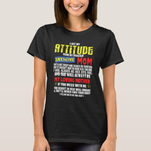 Ik krijg mijn houding van mijn vrijmakende Geweldi T-shirt