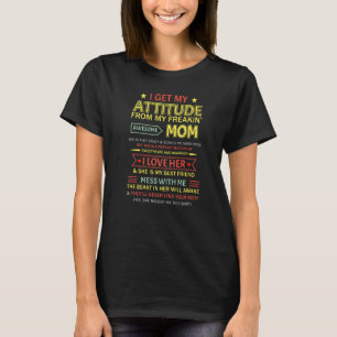 Ik krijg mijn houding van mijn vrijmakende Geweldi T-shirt