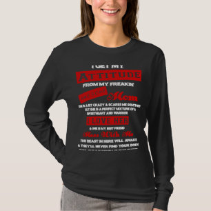 Ik krijg mijn houding van mijn vrijmakende Geweldi T-shirt