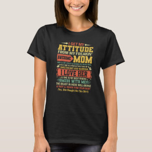 Ik krijg mijn houding van mijn vrijmakende Geweldi T-shirt