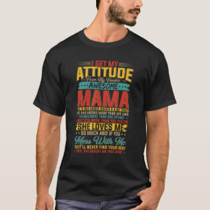 Ik krijg mijn houding van mijn vrijmakende Geweldi T-shirt