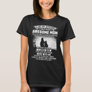 Ik krijg mijn houding van mijn vrijmakende Geweldi T-shirt