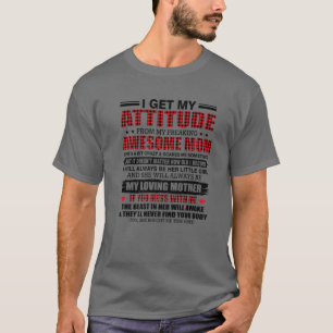 Ik krijg mijn houding van mijn vrijmakende Geweldi T-shirt