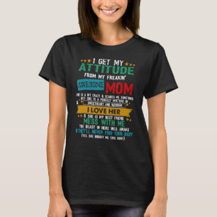 Ik krijg mijn houding van mijn vrijmakende Geweldi T-shirt