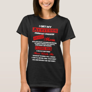 Ik krijg mijn houding van mijn vrijmakende Geweldi T-shirt