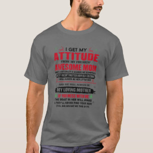 Ik krijg mijn houding van mijn vrijmakende Geweldi T-shirt