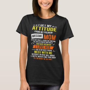 Ik krijg mijn houding van mijn vrijmakende Geweldi T-shirt