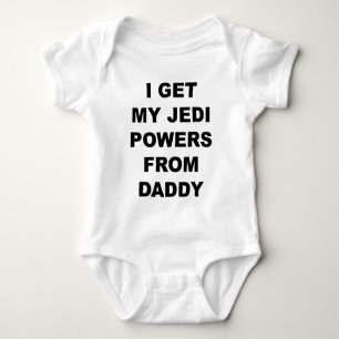 Ik krijg mijn Jedi-krachten van papa Romper