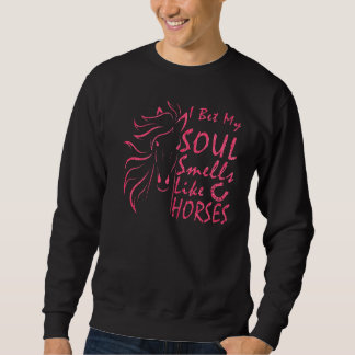 Ik krijg mijn soep als paarden 8 trui