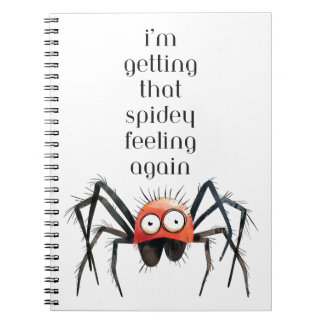 ik krijg weer dat Spidey-gevoel Notitieboek