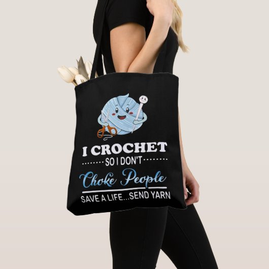 Ik Kroeskapper mensen redden een leven met een Yar Tote Bag (Dichtbij)