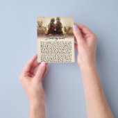 Ik kruis mijn hartenpaar Golden Jubileum Gift Flyer (Hand)