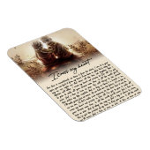 Ik kruis mijn hartenpaar Golden Jubileum Gift Magneet (Rechterzijde)