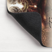 Ik kruis mijn hartenpaar Golden Jubileum Gift Muismat (Hoek)