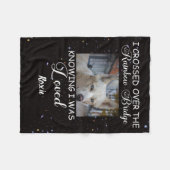 Ik kruiste over de Rainbow Bridge, herdenkingshond Fleece Deken (Voorkant (Horizontaal))