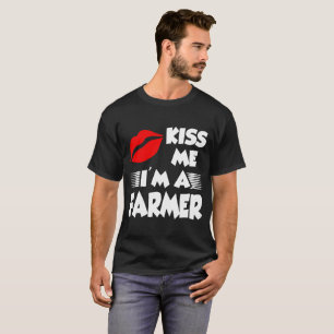 ik kus me ik ben boer t-shirt