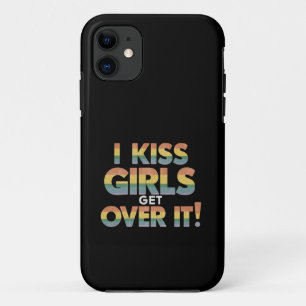Ik Kus Meisjes Kom Er Overheen Leuk Lesbisch Bisek Case-Mate iPhone Case