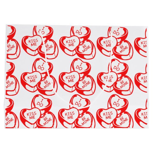 Ik kus mezelf Mijn Valentijnsdag Groot Cadeauzakje (Achterkant)