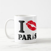 Ik kus Parijs Koffiemok (Links)