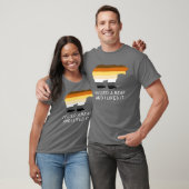 Ik kuste een Beer en ik vond het Gay Flag T-shirt (Unisex)