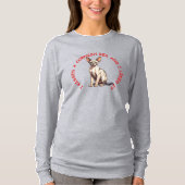 Ik kuste een Cornish Rex kat T-shirt (Voorkant)