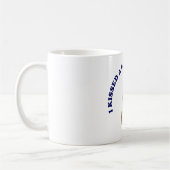 Ik kuste een Duitse herder Koffiemok (Links)