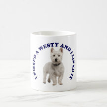 Ik kuste een West Highland Terrier