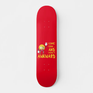 IK KWAM DAT IK ZAG EN IK MAAKTE HET EEN grappig sa Persoonlijk Skateboard
