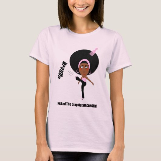 IK KWAM DE CRAP UIT KANKER T-SHIRT (Voorkant)