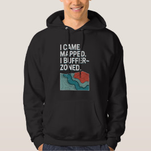 Ik kwam. Ik maakte een kaart. Ik maakte een buffer Hoodie