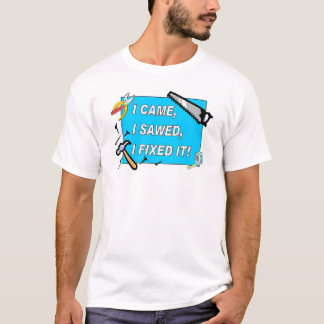 Ik kwam, ik zaaide, ik repareerde het! (kinder gro t-shirt