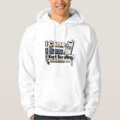 Ik kwam. Ik zag. Ik bleef scrollen. | Grappige dig Hoodie (Voorkant)