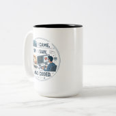 Ik kwam, ik zag, ik bleef thuis en codeerde mok (Voorkant links)