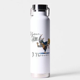 Ik kwam, ik zag, ik gooide. grappig judo waterfles